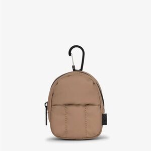 Luka Backpack Key Pouch in Chocolate